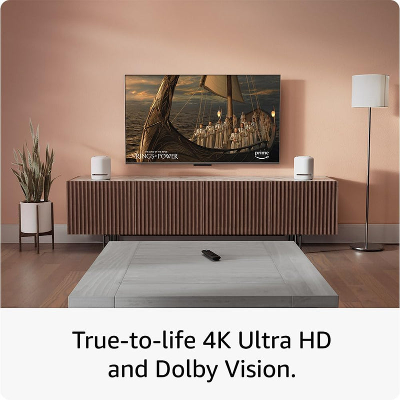 Amazon Fire TV Stick with 4K Ultra HD Streaming with Alexa Remote