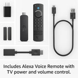 Amazon Fire TV Stick with 4K Ultra HD Streaming with Alexa Remote