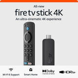 Amazon Fire TV Stick with 4K Ultra HD Streaming with Alexa Remote