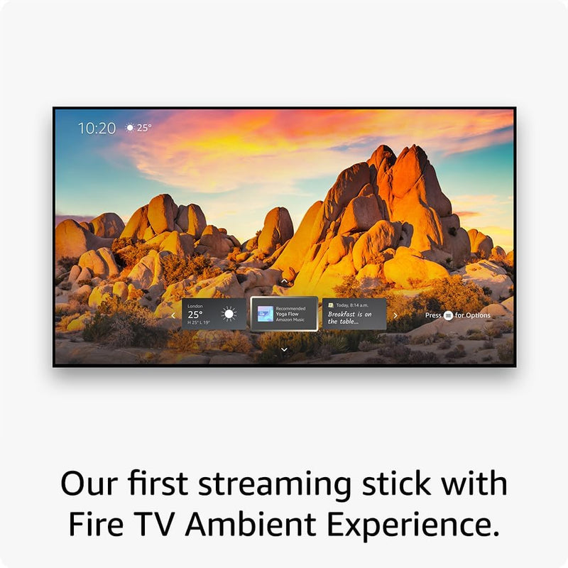 Amazon Fire TV Stick 4K Max | Wi-Fi 6 | Alexa Voice Remote | 4K Streaming
