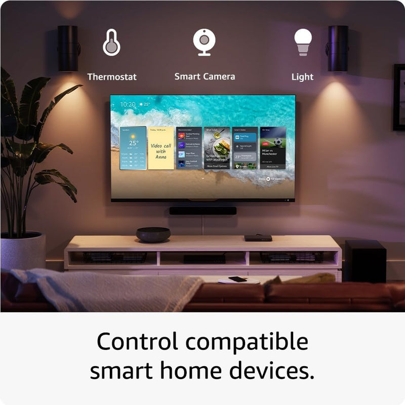 Amazon Fire TV Stick 4K Max | Wi-Fi 6 | Alexa Voice Remote | 4K Streaming
