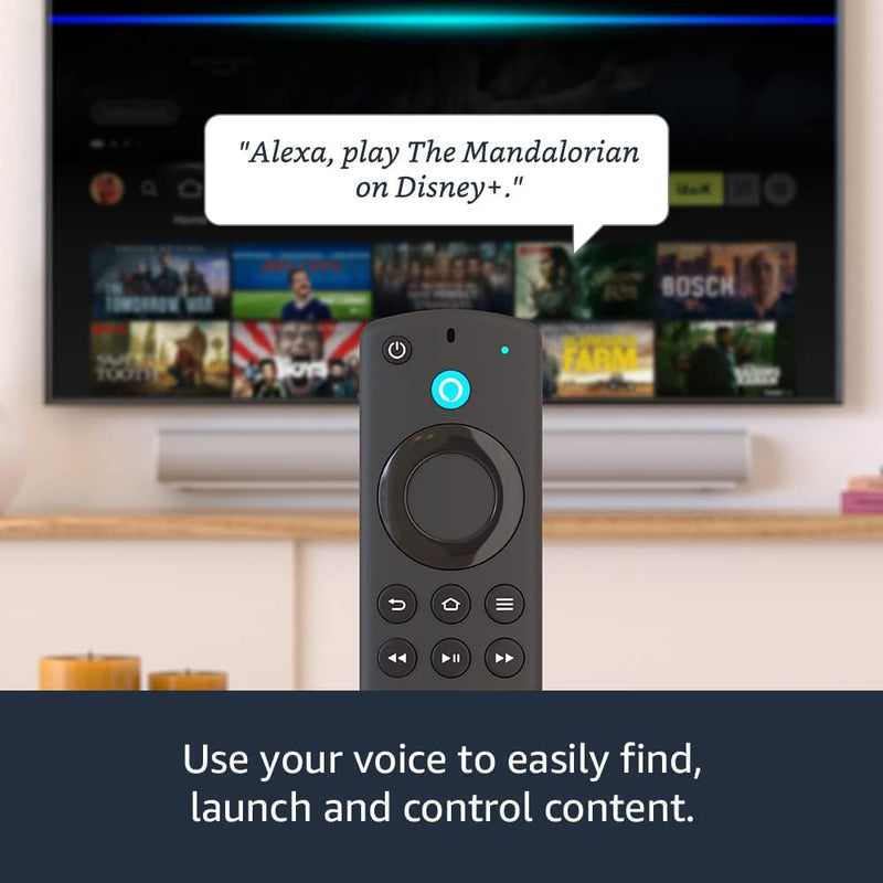 Alexa Voice Remote (3rd generation) with TV Controls | Requires compatible Fire TV device | 2021 release