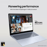 Samsung Galaxy Book4 Edge | 16" 3K AMOLED Touchscreen Laptop | Snapdragon X Elite | 1 TB SSD