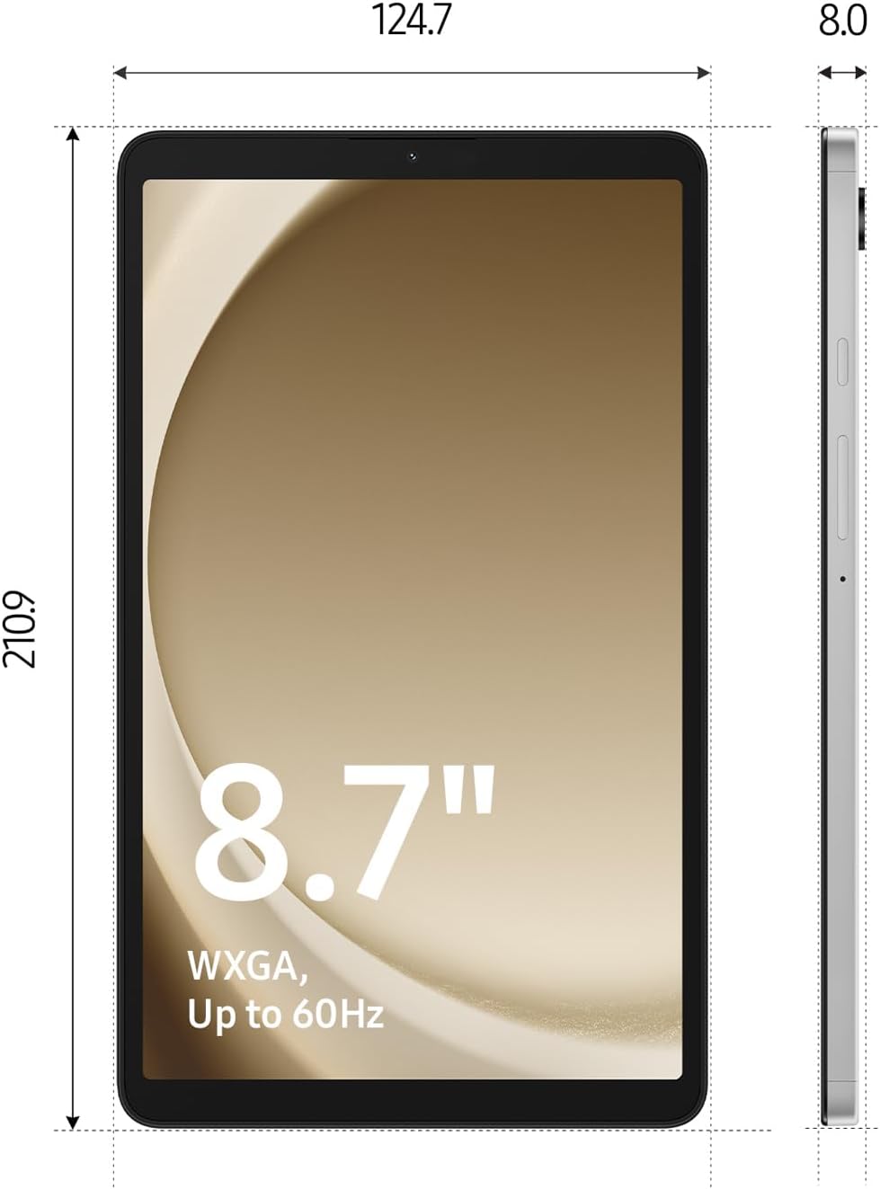 Samsung Galaxy Tab A9 Android Tablet | 8.7" Display | 64GB Storage | Rich Sound | Navy