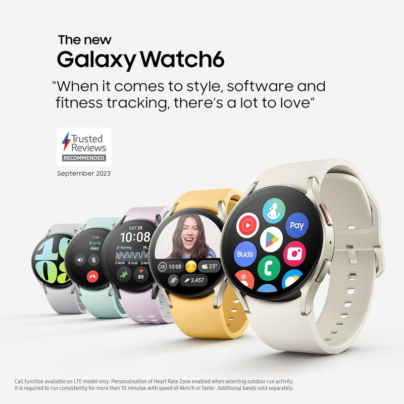 Samsung Galaxy Watch6 Smart Watch | Fitness Tracker | Bluetooth | 44mm | Graphite