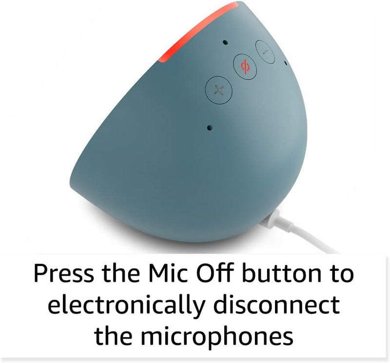 Purple Echo Pop Smart Assistant Wifi FullSound Compact