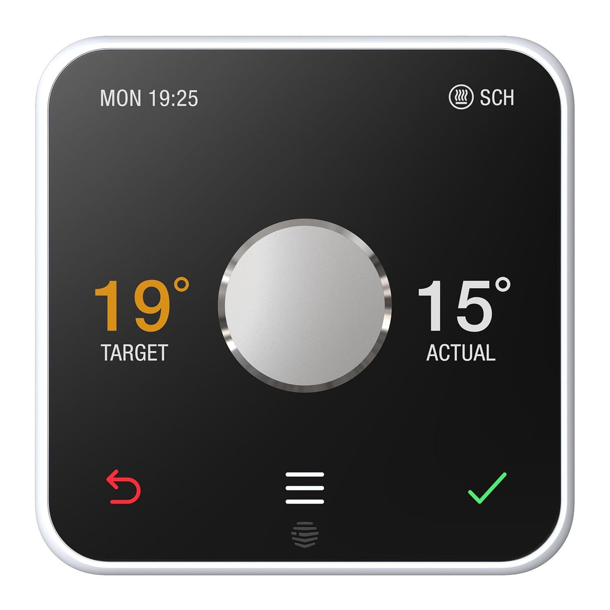 Hive Thermostat For Heating Control (Combi Boilers), With Hive Nano 3 Hub (OpenTherm), White, A Combi Boiler is Required