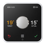 Hive Thermostat For Heating Control (Combi Boilers), With Hive Nano 3 Hub (OpenTherm), White, A Combi Boiler is Required