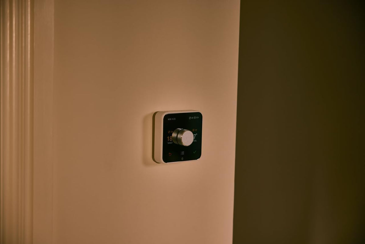 Hive Thermostat For Heating Control (Combi Boilers), With Hive Nano 3 Hub (OpenTherm), White, A Combi Boiler is Required