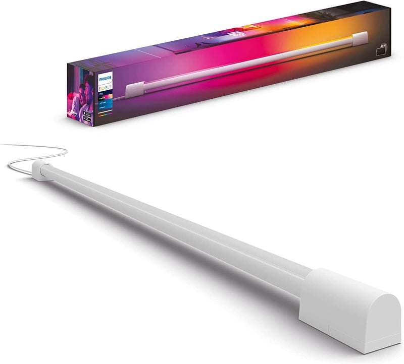 Philips Hue Play Gradient Tube Compact | Smart Coloured Tubelight Bulb | White | 75cm