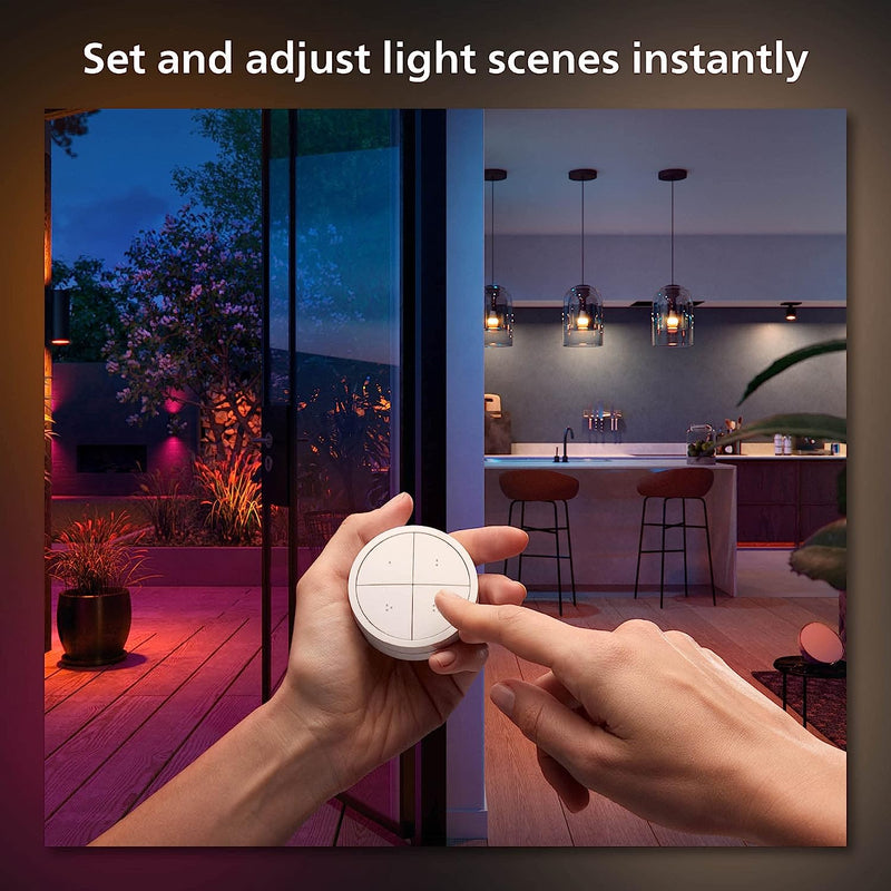 Philips Hue Tap Dial Switch | Easy Smart Lighting Control | White