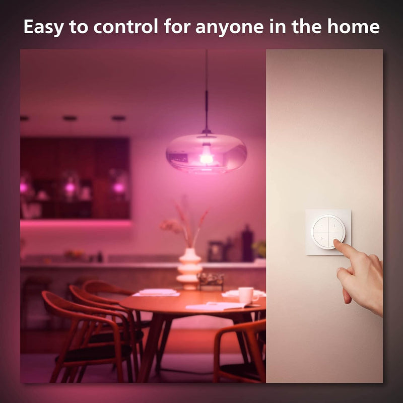 Philips Hue Tap Dial Switch | Easy Smart Lighting Control | White