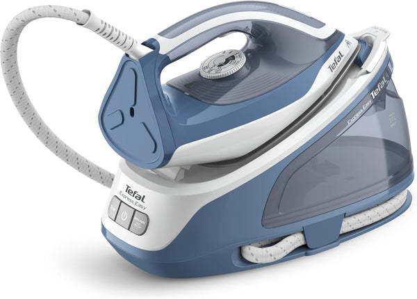 Tefal Express Essential Steam Generator Iron | 5.9 Bar | 120g/min | 1.7L Tank | Blue | SV6132G0