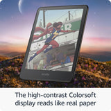 Amazon Kindle Colorsoft Kids | First Colour Display | 16 GB Storage Tablet | Includes Black Cover | 2-Year Guarantee