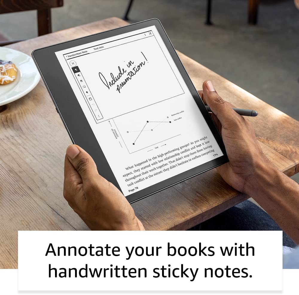 Kindle Scribe | 10.2" Digital Notebook & E-reader | with Premium Pen | 16GB