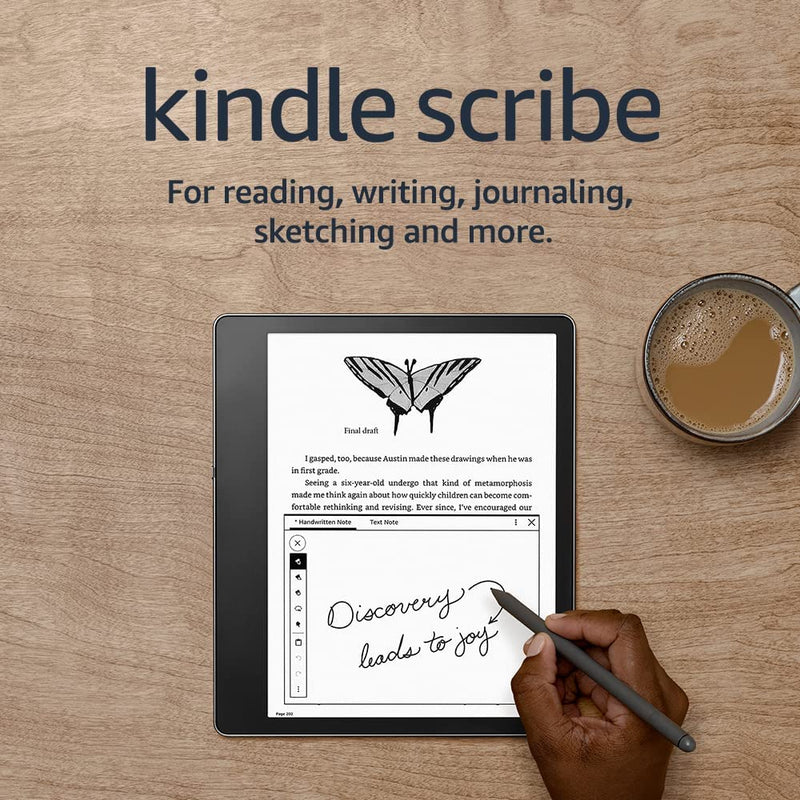 Kindle Scribe | 10.2" Digital Notebook & E-reader | with Premium Pen | 16GB
