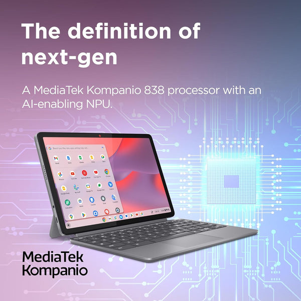Lenovo IdeaPad Chromebook Duet 11M889 | 11" FHD+ Laptop | MediaTek Kompanio 838 | USI Pen 2