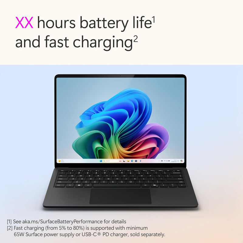 Microsoft Surface Laptop | 13.8” Touchscreen | Snapdragon X Elite | 16GB | 1TB | 2024