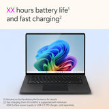 Microsoft Surface Laptop | Copilot+ PC | 15” Touchscreen | Snapdragon® X Elite (12 Core) | 16GB RAM | 1TB SSD | Black