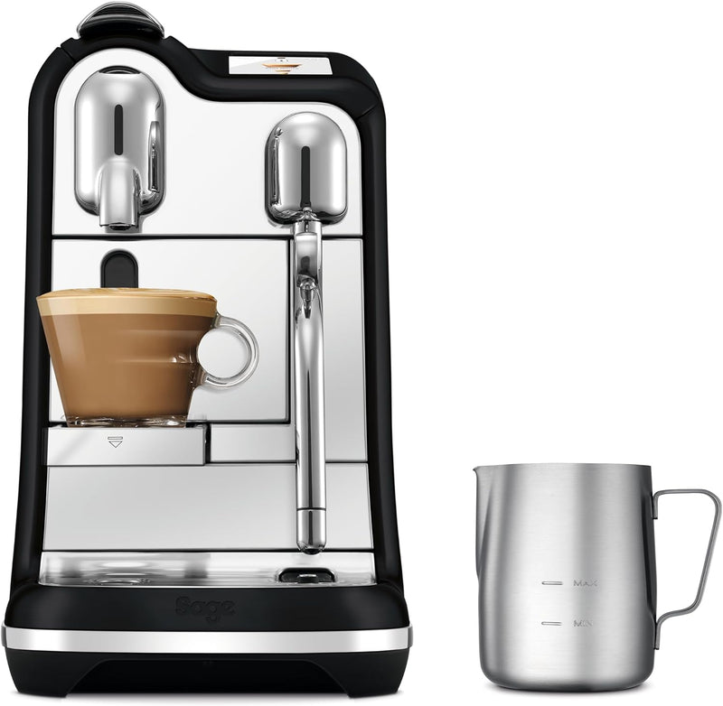 Nespresso Creatista Pro by Sage | Coffee Machine for Espresso, Cappuccino & Flat White | Milk Frother | Black Truffle