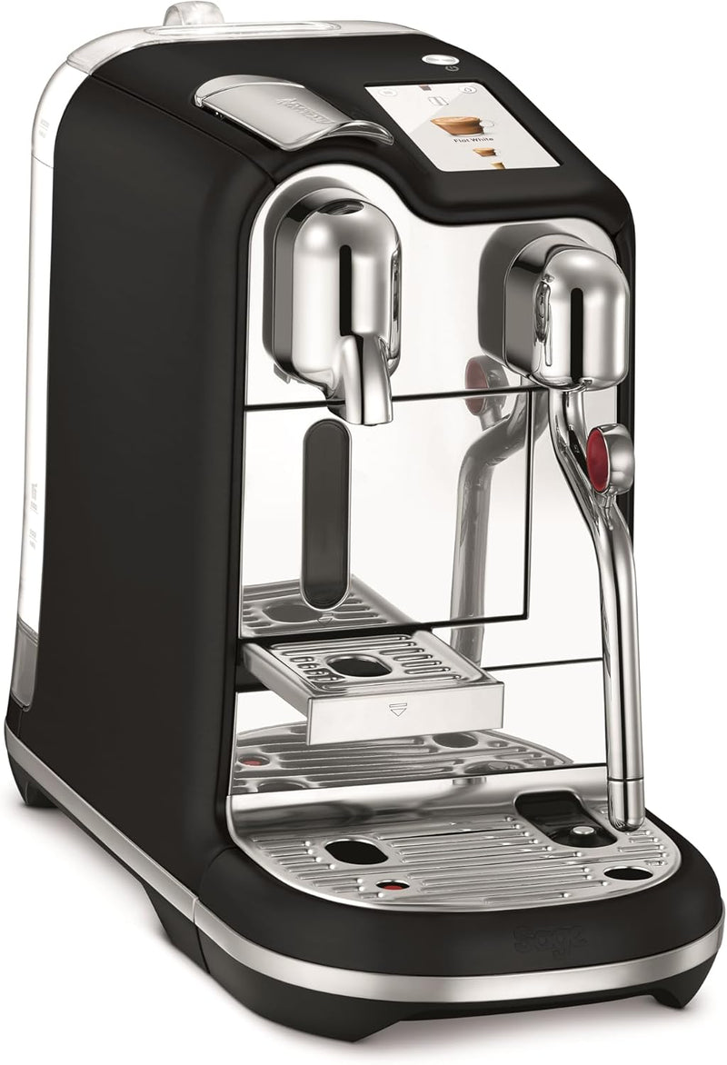 Nespresso Creatista Pro by Sage | Coffee Machine for Espresso, Cappuccino & Flat White | Milk Frother | Black Truffle
