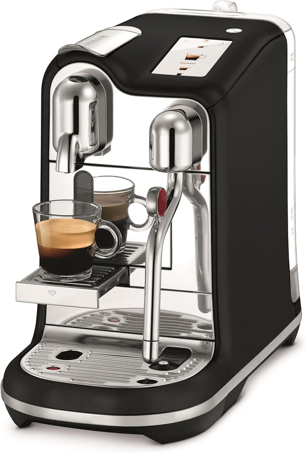 Nespresso Creatista Pro by Sage | Coffee Machine for Espresso, Cappuccino & Flat White | Milk Frother | Black Truffle