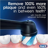 Oral-B iO5 Electric Toothbrush | For Adults, 1 Toothbrush Head & Travel Case, 5 Modes With Teeth Whitening | UK 2 Pin Plug | Black