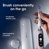 Oral-B iO9 Electric Toothbrush | App-Connected | AI Position Detection | 7 Modes | Charging Travel Case | Rose Quartz