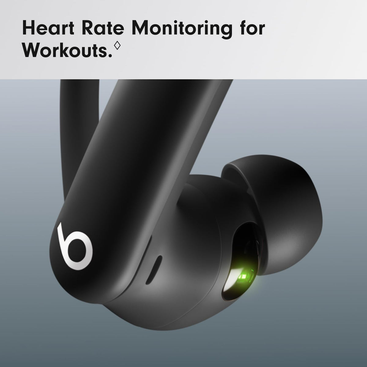 Beats Powerbeats Pro 2 Wireless Earbuds | ANC | Heart-Rate | 45hr Battery | Apple/Android | Jet Black