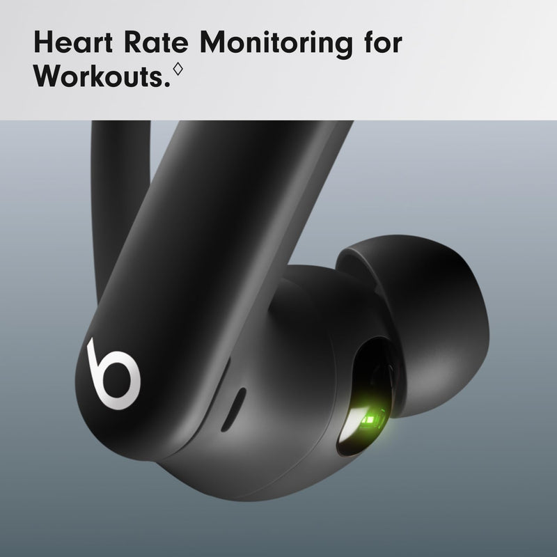 Beats Powerbeats Pro 2 Wireless Earbuds | ANC | Heart-Rate | 45hr Battery | Apple/Android | Jet Black