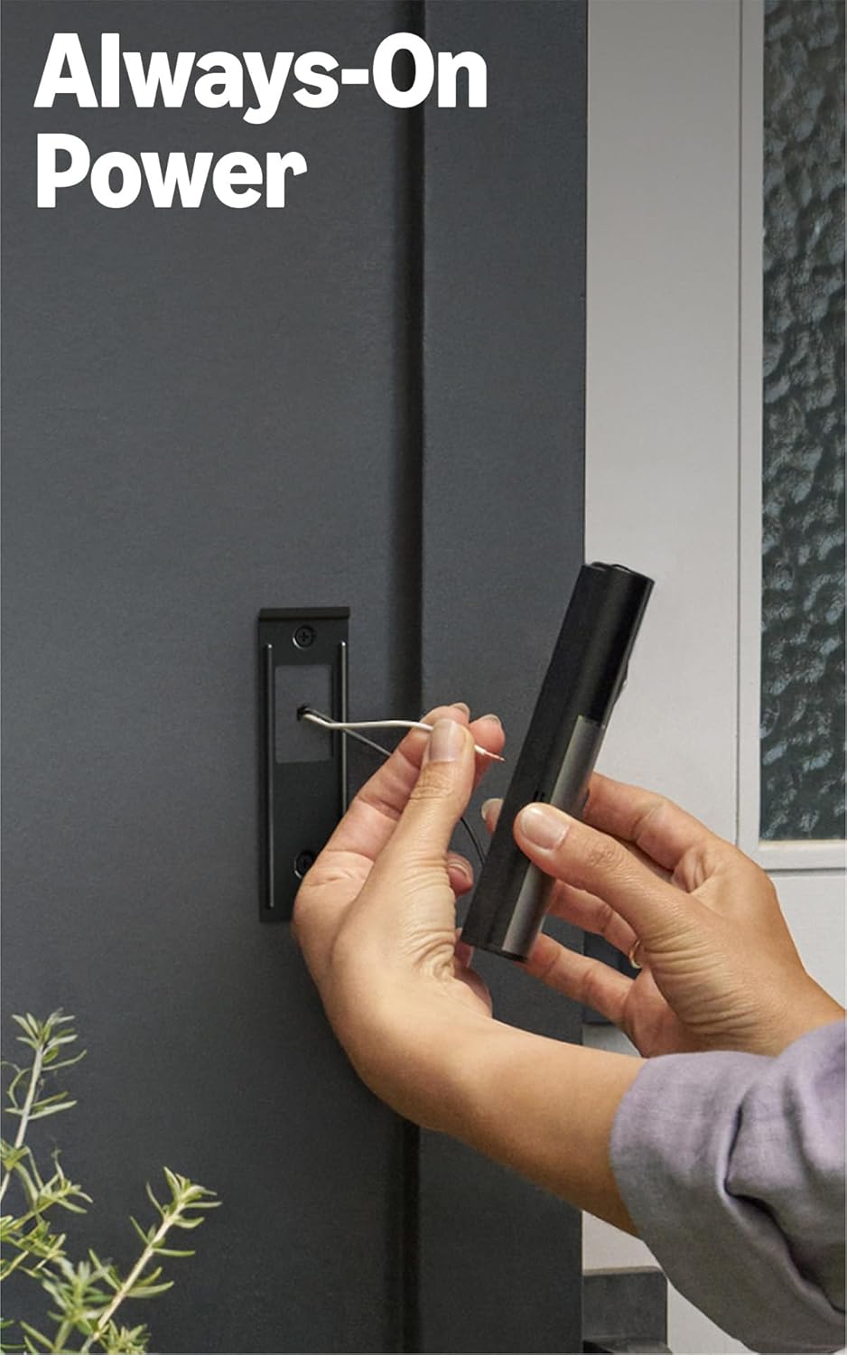 Ring Wired Video Doorbell Pro (newest gen) Plug-in | Video Doorbell Camera with Retinal 4K, up to 10x Enhanced Zoom | Wide Field of View | Radar Detection | 30-day free trial of Ring Subscription Plan