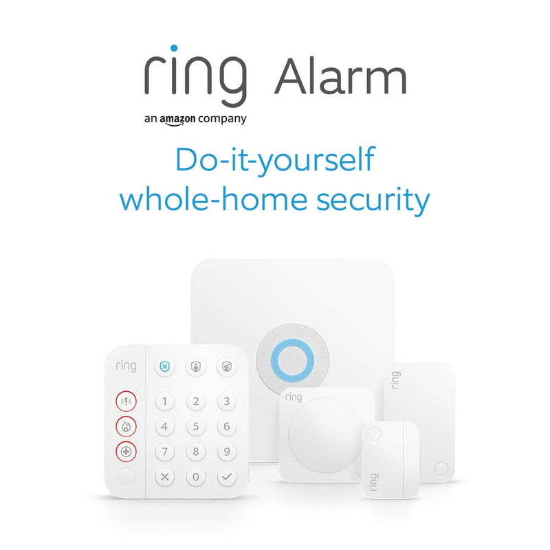 Ring Alarm 5 Piece Starter Kit | Wireless Security System for Home | 2nd Generation