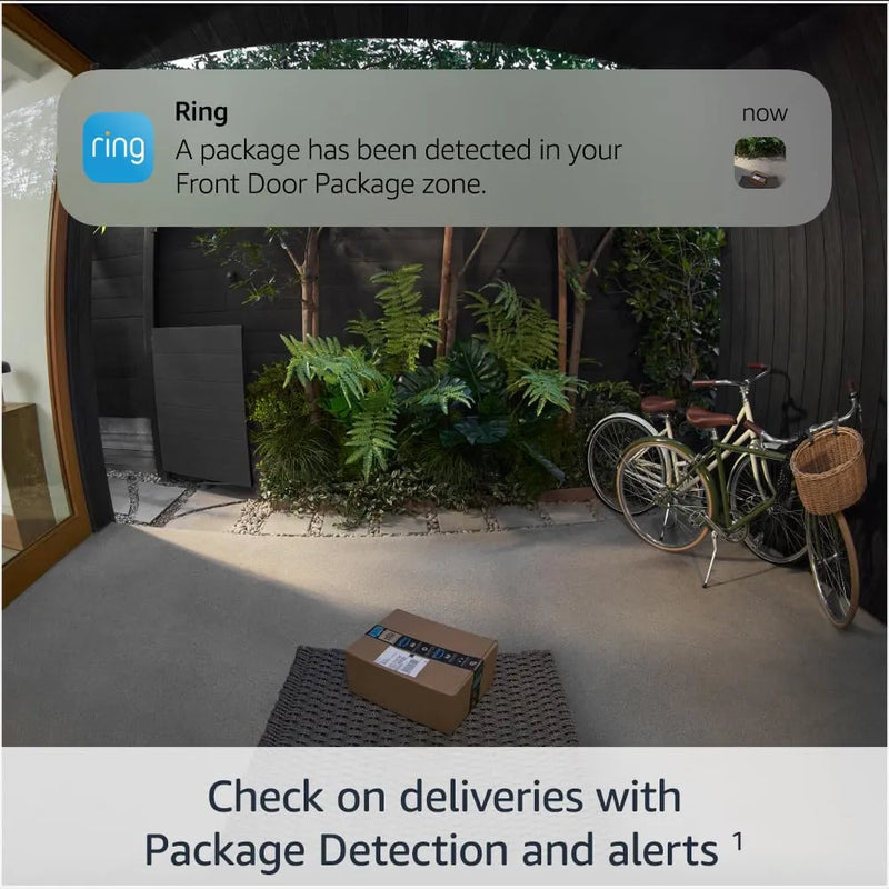 Ring Battery Video Doorbell Pro | 1536p HD | 3D Motion | Wireless | 2024