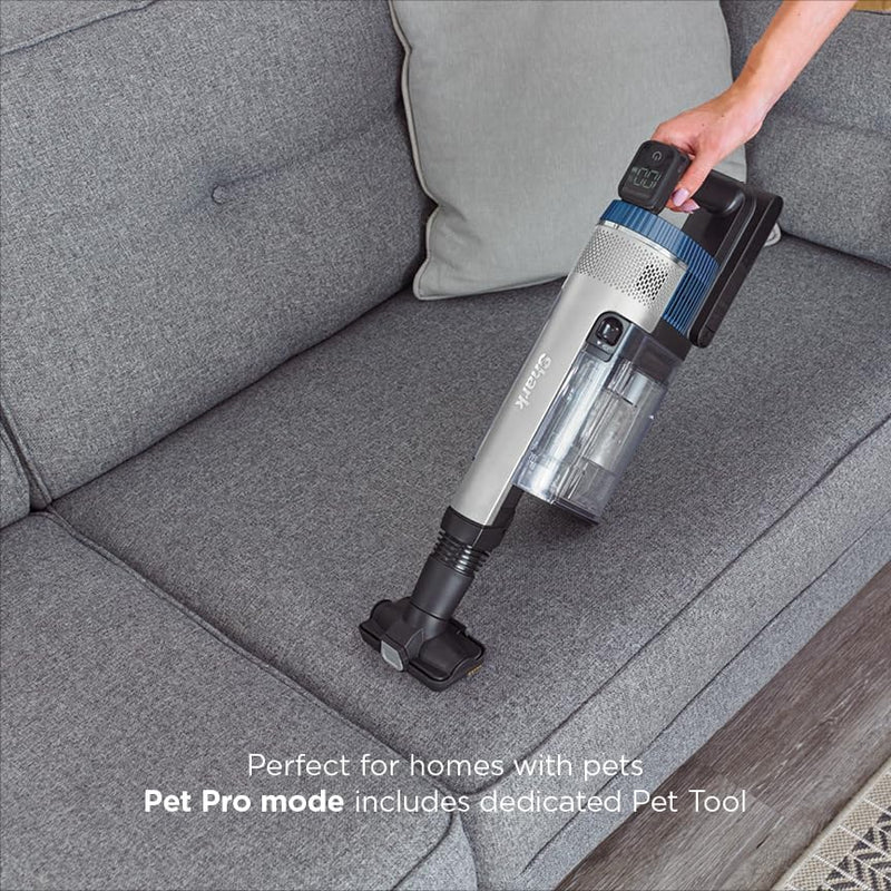 Shark Stratos | IZ402UKTSB Cordless Pet Pro Vacuum | Clean Sense IQ | 60 Mins Run-Time | with Anti Hair Wrap Plus