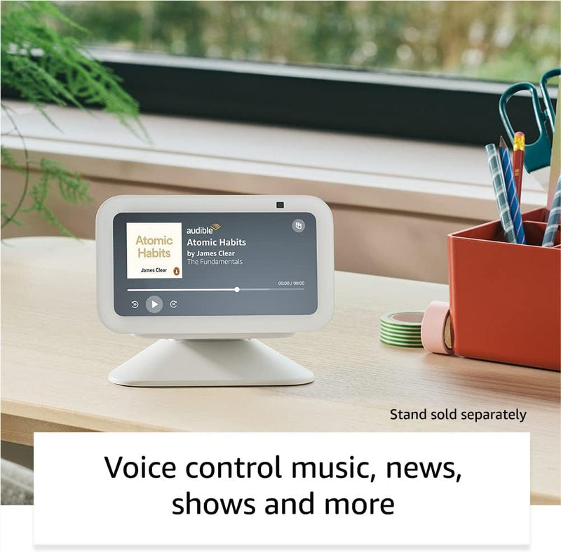 Amazon Echo Show 5 (3rd generation) | Smart Speaker with 5" Screen + Alexa | Cloud Blue