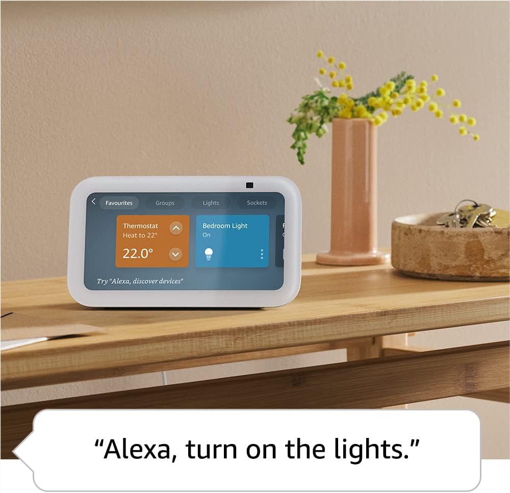 Amazon Echo Show 5 (3rd generation) | Smart Speaker with 5" Screen + Alexa | Charcoal