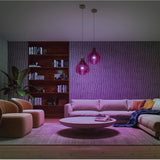 Philips Hue White & Colour Ambiance E27 Starter Kit | 2x Bulbs + Bridge + Dimmer