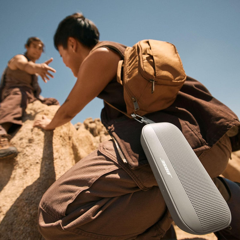 Bose SoundLink Flex II | Portable Bluetooth Speaker | IP67 | 12-Hr Battery | Sandstone