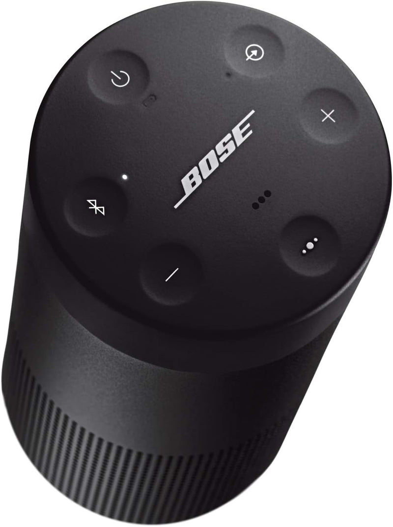 Bose SoundLink Revolve (Series II) Portable Bluetooth Speaker | Wireless Water-Resistant Speaker with 360° Sound | Black