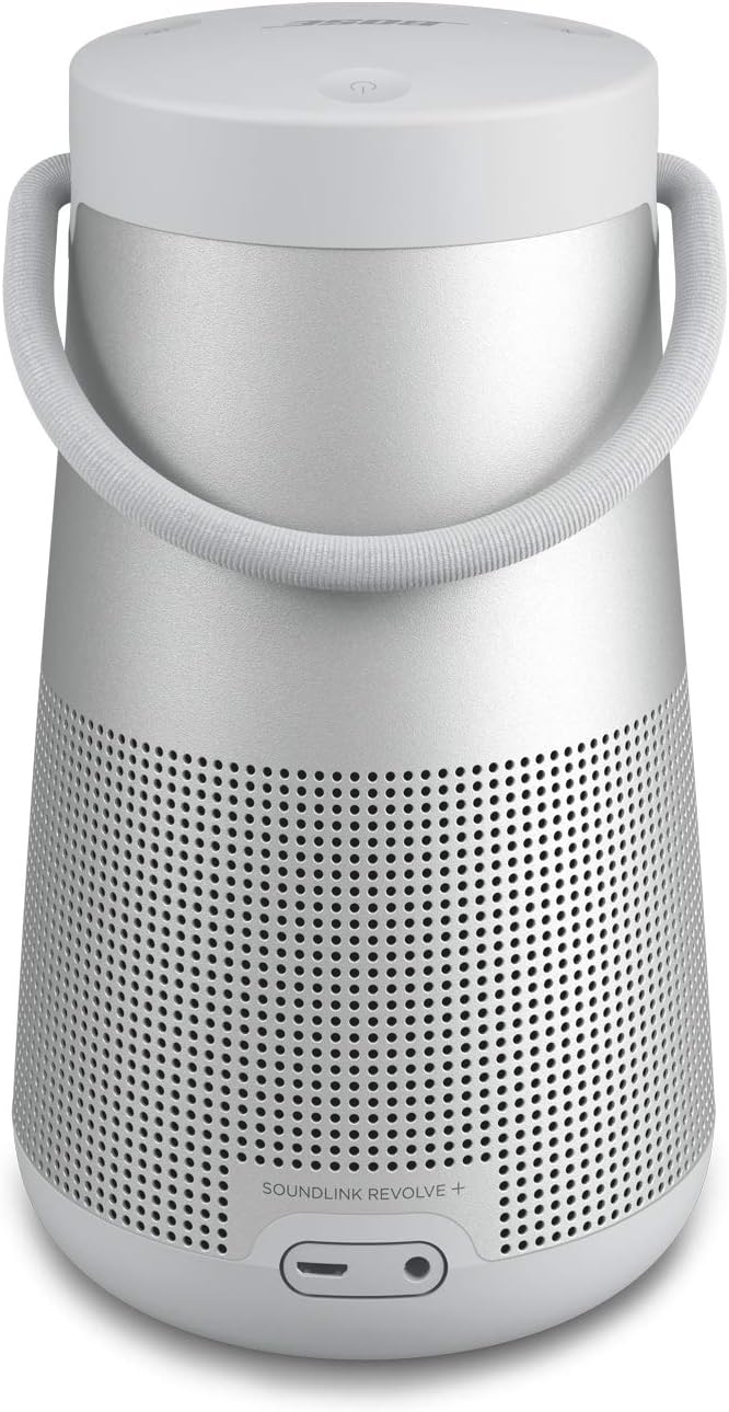 Bose SoundLink Revolve+ II | Portable Bluetooth Speaker | 360° Sound | Silver