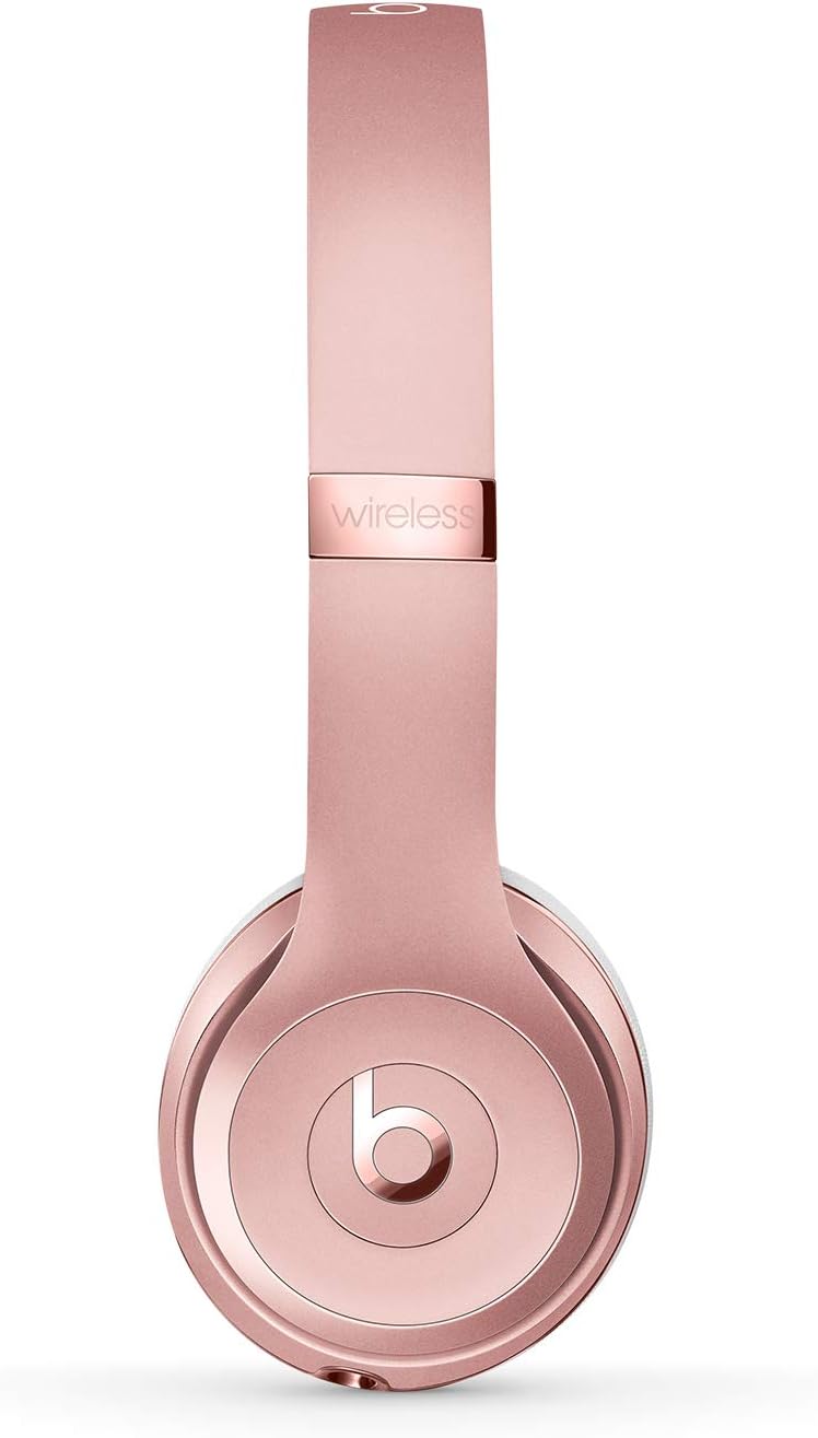 Beats Solo3 Wireless On-Ear Headphones in Rose Gold | High 
