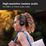 Beats Solo 4 – Wireless Bluetooth On-Ear Headphones, Apple & Android Compatible, Up to 50 hours of Battery Life – Matt Black