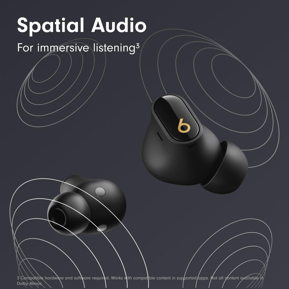 Beats by Dr Dre Studio Buds + (2023) |  Black/Gold
