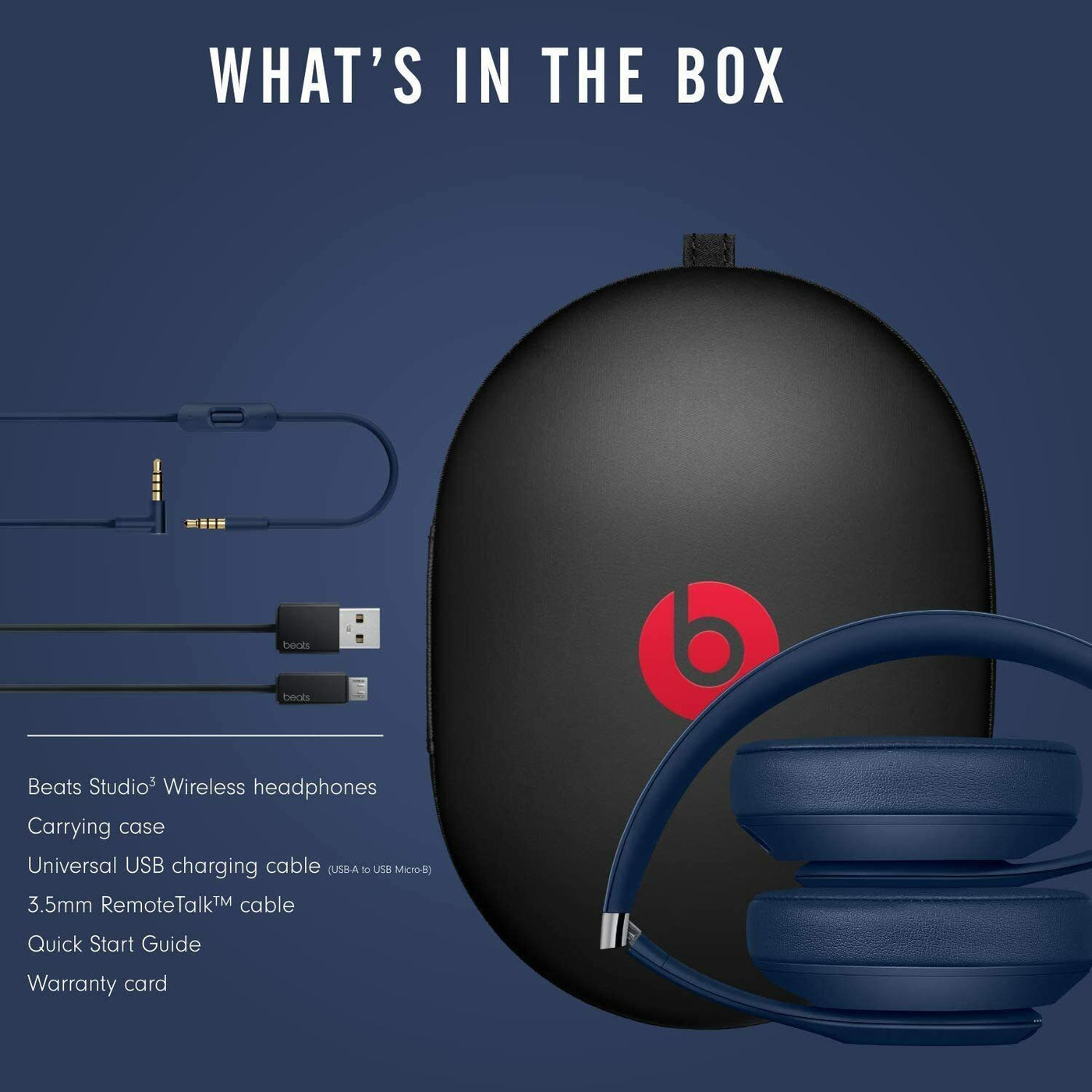 Genuine Beats by Dr. Dre Studio3 Wireless Noise Cancelling Over