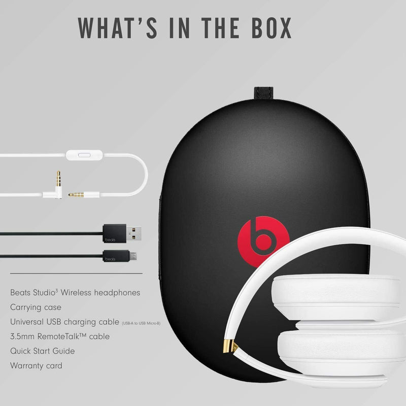 Genuine Beats by Dre Studio3 Wireless Headphones White
