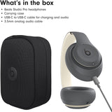 Beats Studio Pro | Wireless Over-Ear Noise Cancelling Headphones | Personalised Spatial Audio | USB-C Lossless Audio | 40-Hour Battery | Sand Grey