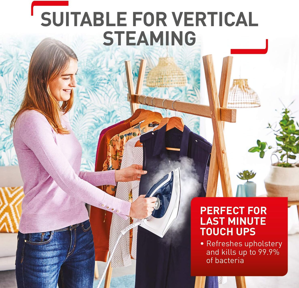 Tefal Express Essential SV6115 | Steam Generator Iron | 120g/min Steam | 5.2 Bar Pump