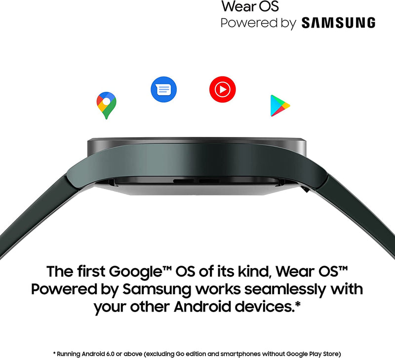 Samsung Galaxy Watch4 40mm Smartwatch | Fitness & Health Tracking | ECG & Blood Pressure Monitoring | Sleep Analysis