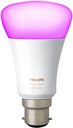 Philips Hue B22 BC White & Colour Ambiance Smart Light Bulb 1100 Lumen