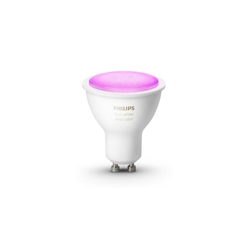 Philips Hue White & Colour Ambience GU10 Richer Colours Smart Spot Light Bluetooth